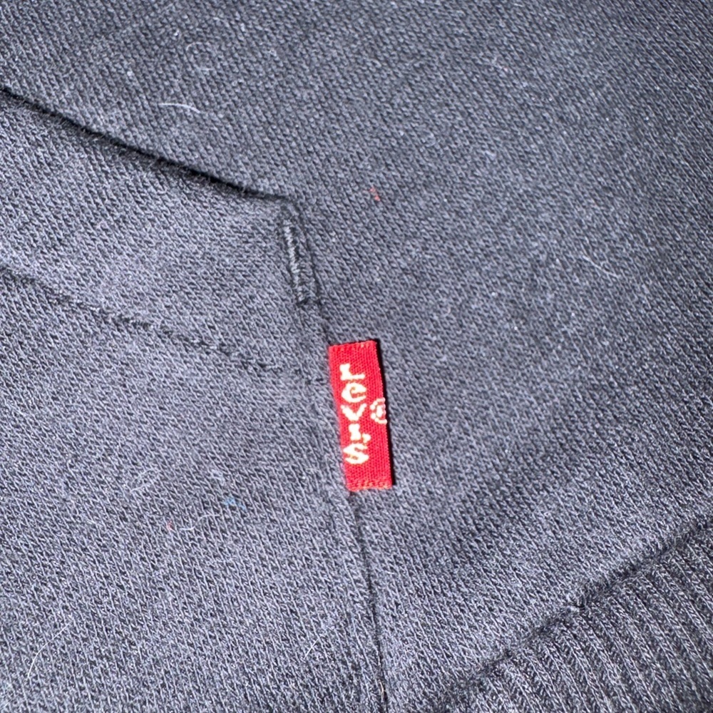 Levi’s Youth Hoodie | Size XL (13–15) | Black Logo Sweatshirt - Picture 3 of 6